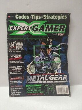 EGM2-Expert Gamer Magazine (November 1998) Issue 53 Vintage Metal Gear Solid